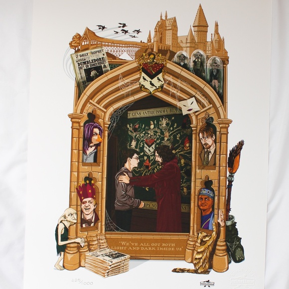 Limited Edition Harry Potter Art Print - Picture 1 of 5